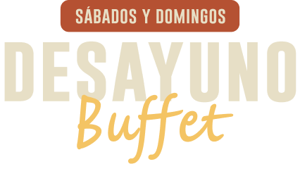 desayuno buffet en restaurante mangos
